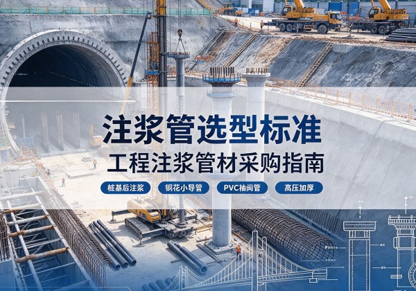 郊区注浆管选型标准